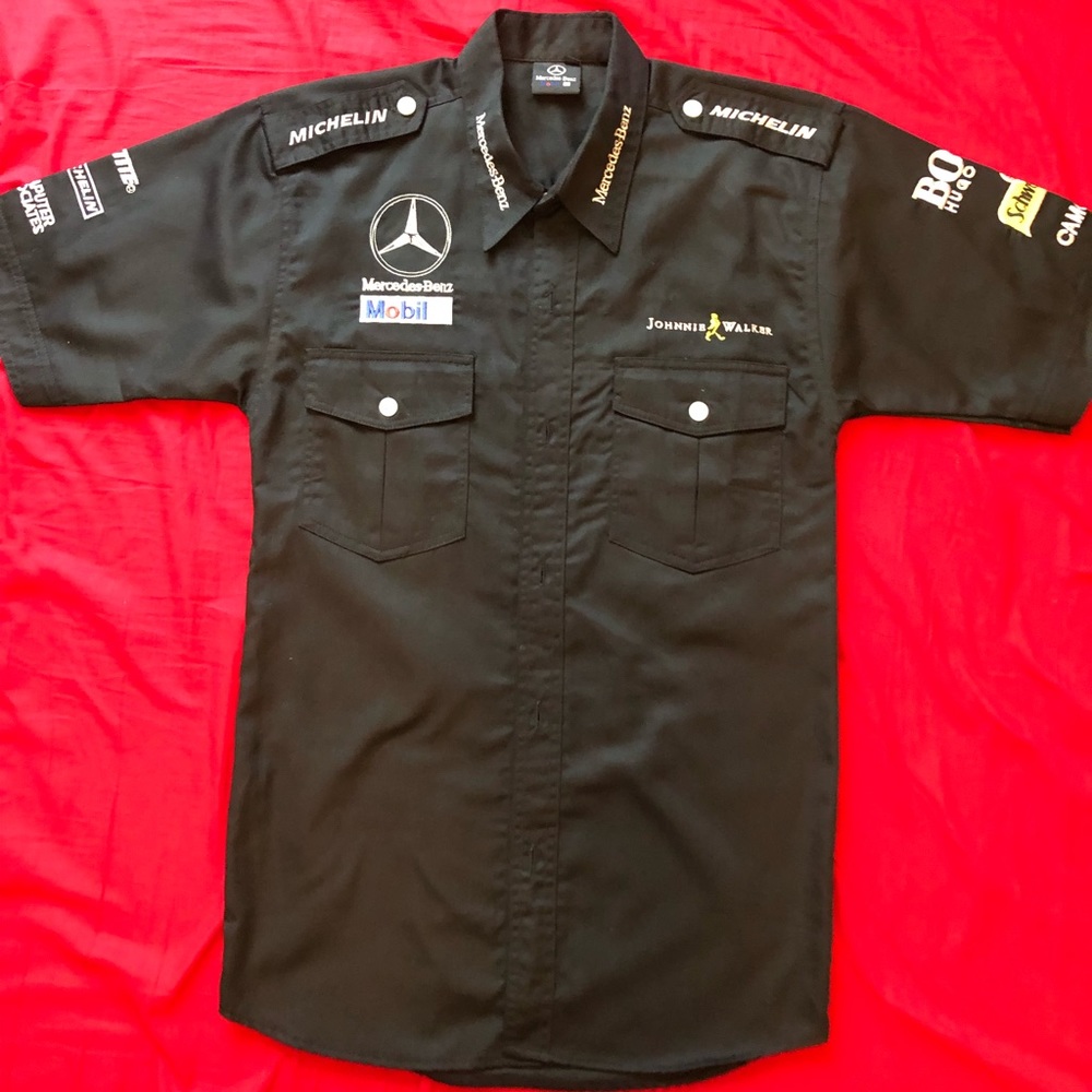 Vintage Mercedes-Benz Formula 1 Team shirt.